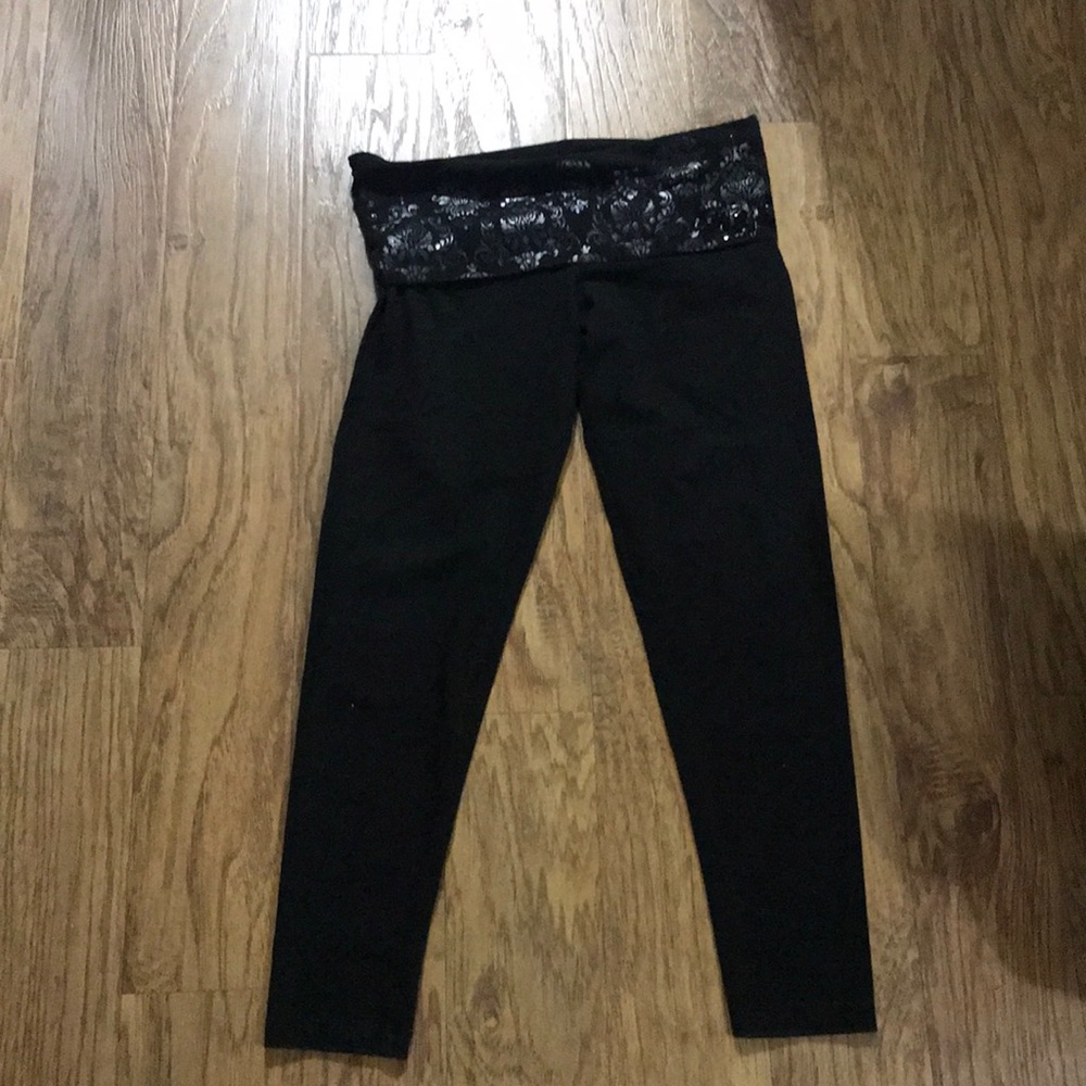 Pink yoga pants medium